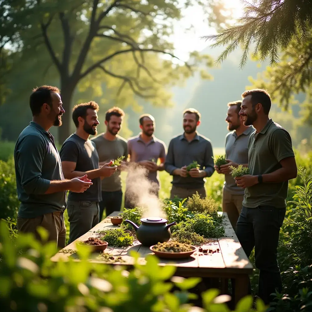 Izgled čaja u čaši s limunom i svježim začinskim biljem.